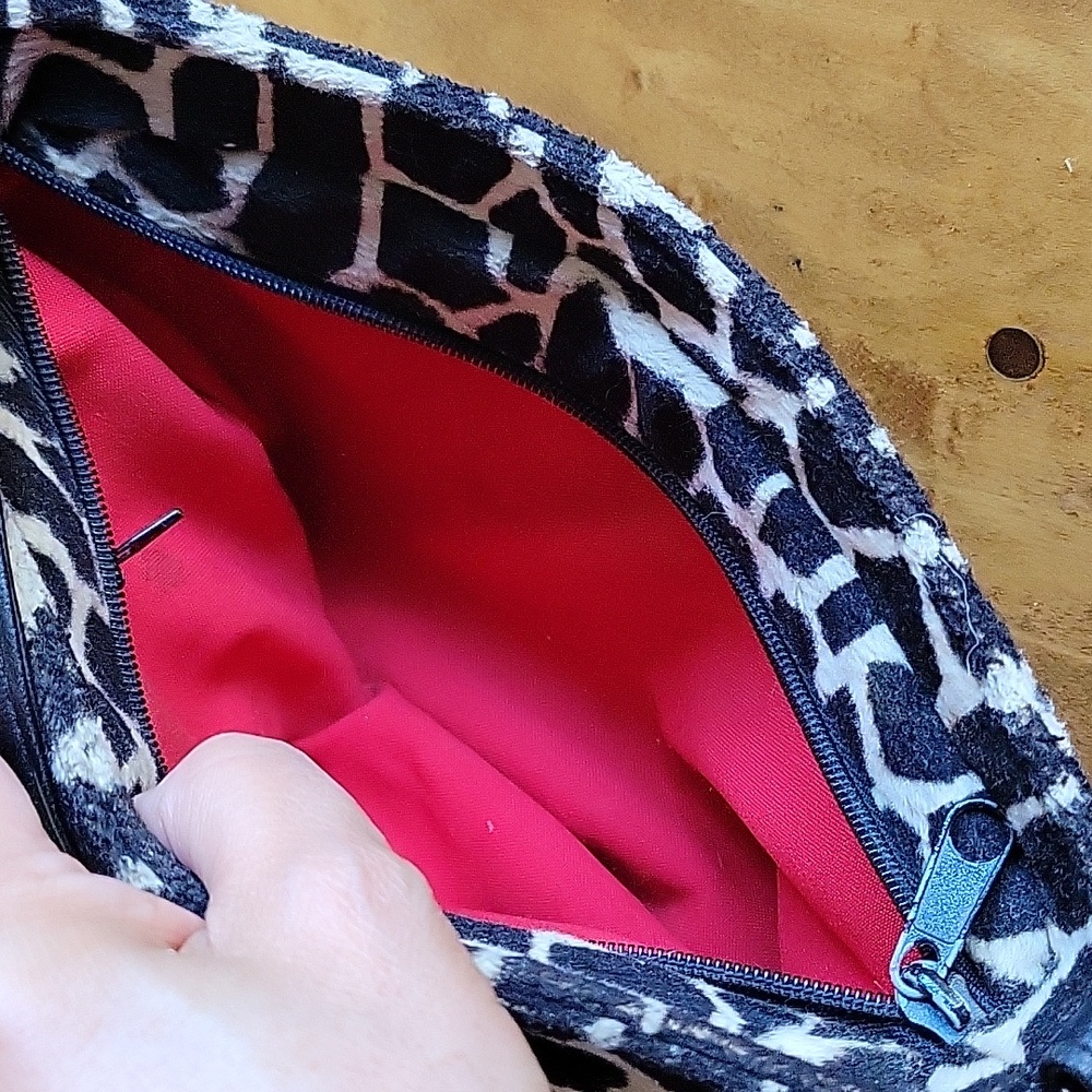 Kate Spade New York Leather Trimmed Animal Print Shoulder Bag - Picture 6 of 11